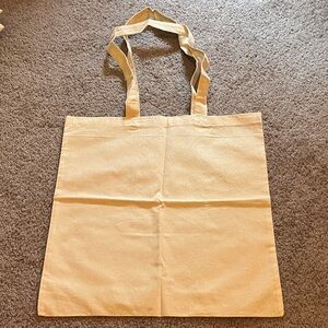 2 Cream Tote Bags
